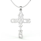 Saved By His Amazing Grace Necklace